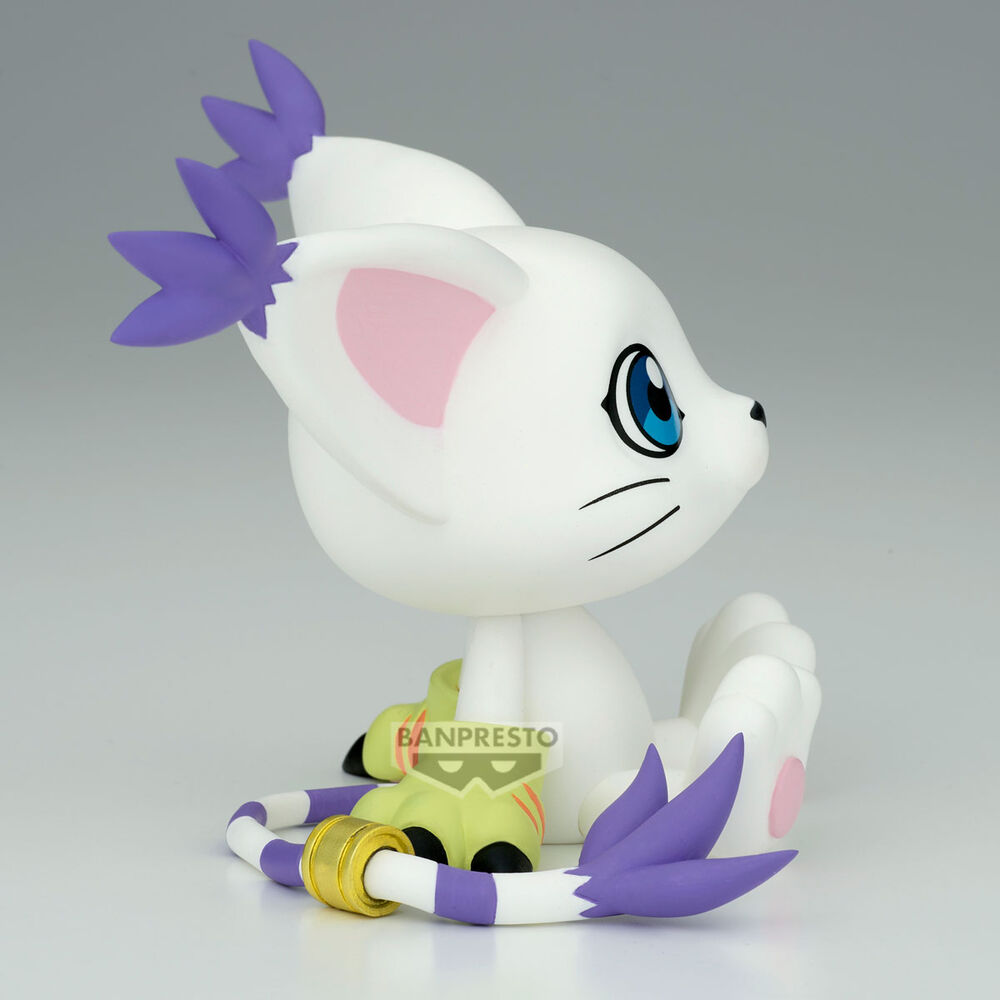 Figura Tailmon Sofvimates Digimon Adventure 9cm  