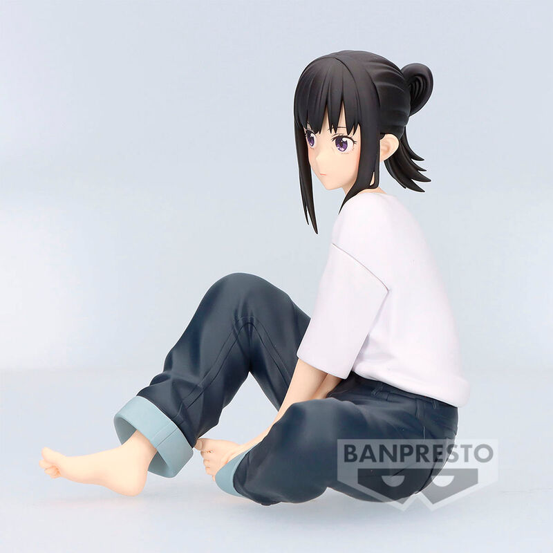 Figura Takina Inoue Relax time Lycoris Recoil 11cm   BANPRESTO