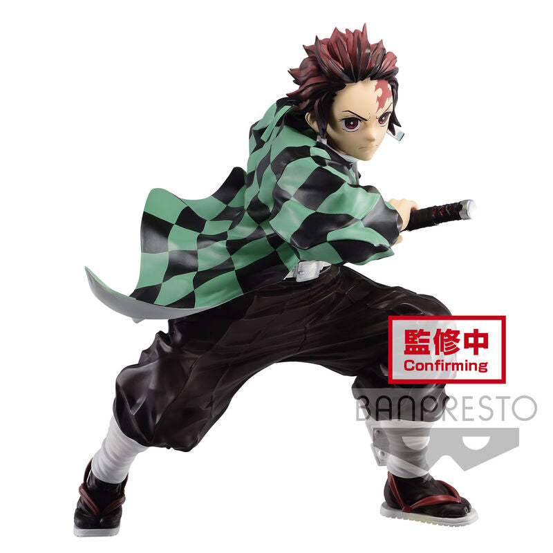Figura Tanjiro Kamado 1 Demon Slayer Kimetsu no Yaiba Maximatic 18cm  