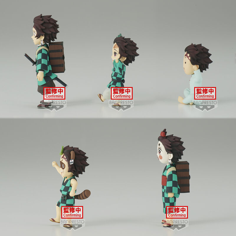 Figura Tanjiro Kamado Demon Slayer Kimetsu no Yaiba 7cm surtido  