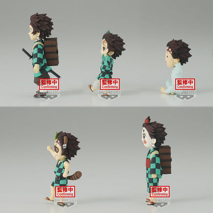 Figura Tanjiro Kamado Demon Slayer Kimetsu no Yaiba 7cm surtido  