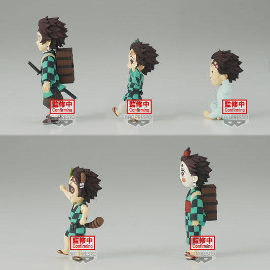 Figura Tanjiro Kamado Demon Slayer Kimetsu no Yaiba 7cm surtido  