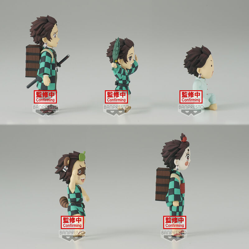 Figura Tanjiro Kamado Demon Slayer Kimetsu no Yaiba 7cm surtido  
