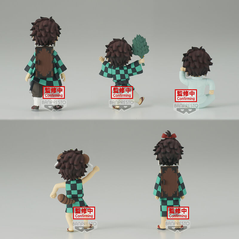 Figura Tanjiro Kamado Demon Slayer Kimetsu no Yaiba 7cm surtido  