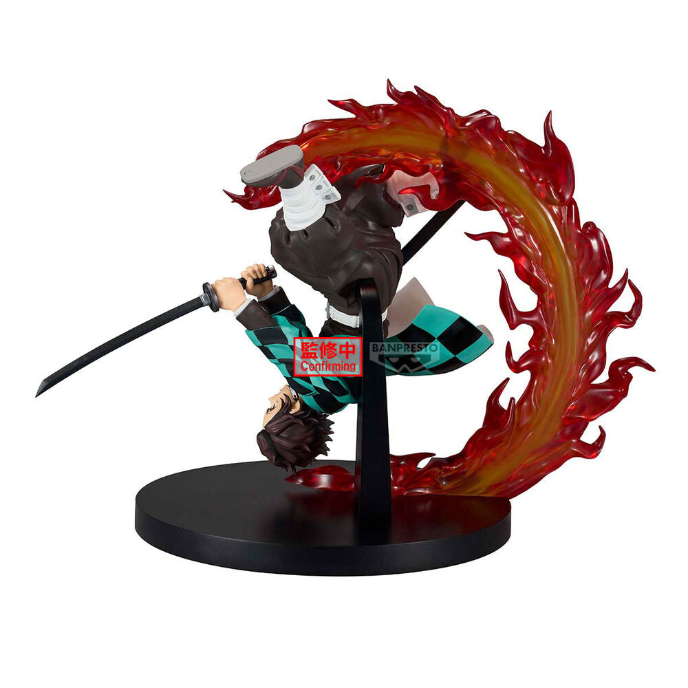 Figura Tanjiro Kamado Vibration Stars Demon Slayer Kimetsu no Yaiba 15cm  