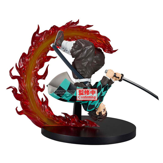 Figura Tanjiro Kamado Vibration Stars Demon Slayer Kimetsu no Yaiba 15cm  