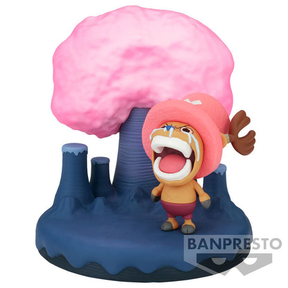 Figura Tony Tony Chopper World Collectable Log Stories One Piece 9cm   BANPRESTO