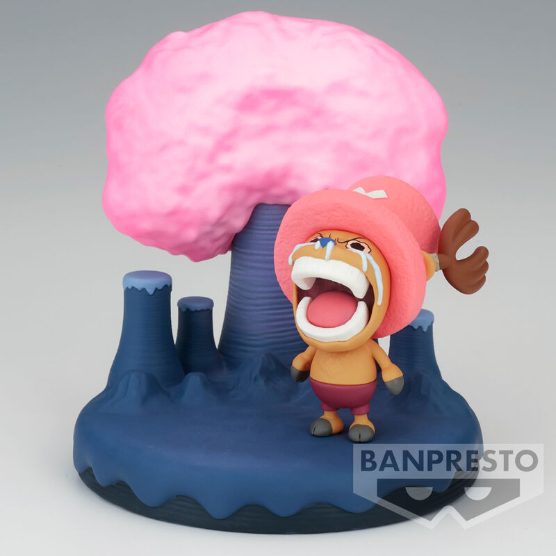 Figura Tony Tony Chopper World Collectable Log Stories One Piece 9cm   BANPRESTO