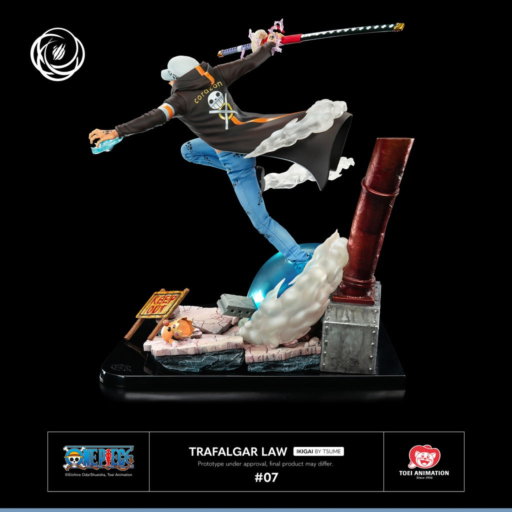 Figura Trafalgar Law One Piece Ikigai Tsume 1/6   Tsume