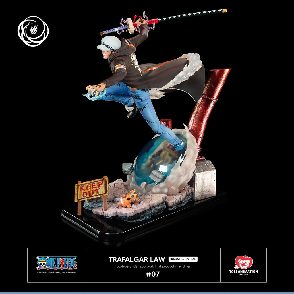 Figura Trafalgar Law One Piece Ikigai Tsume 1/6   Tsume