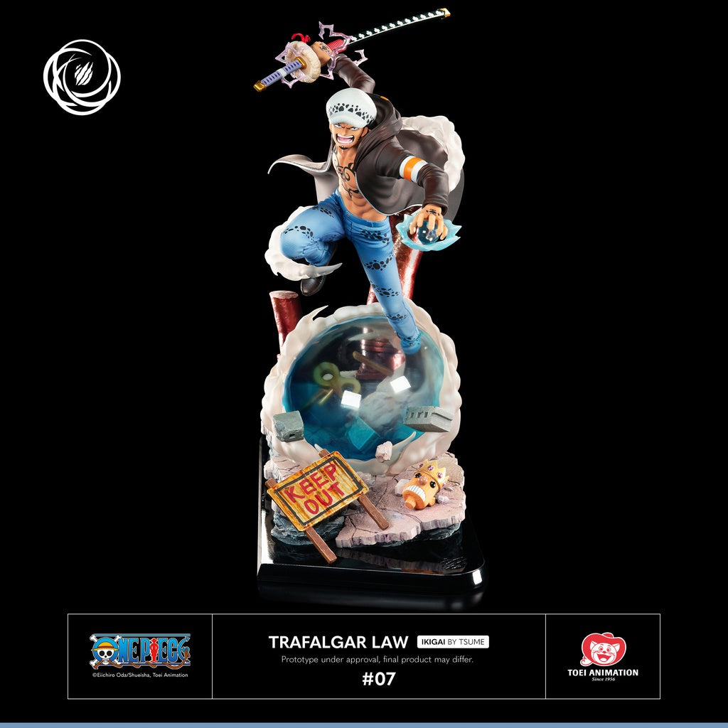 Figura Trafalgar Law One Piece Ikigai Tsume 1/6   Tsume