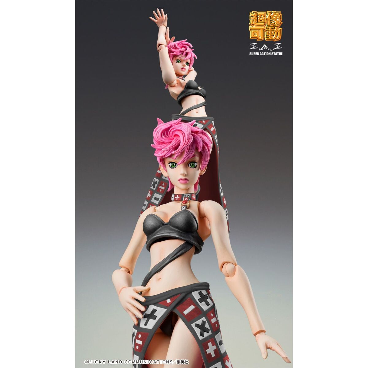 Figura Trish Una Black Chozokado Jojos Bizarre Adventure Golden Wind 15cm  