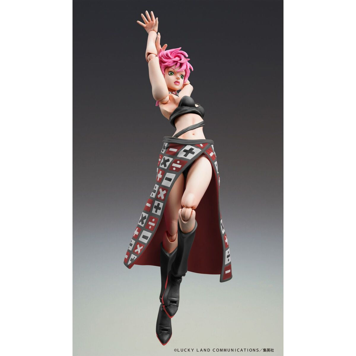 Figura Trish Una Black Chozokado Jojos Bizarre Adventure Golden Wind 15cm  