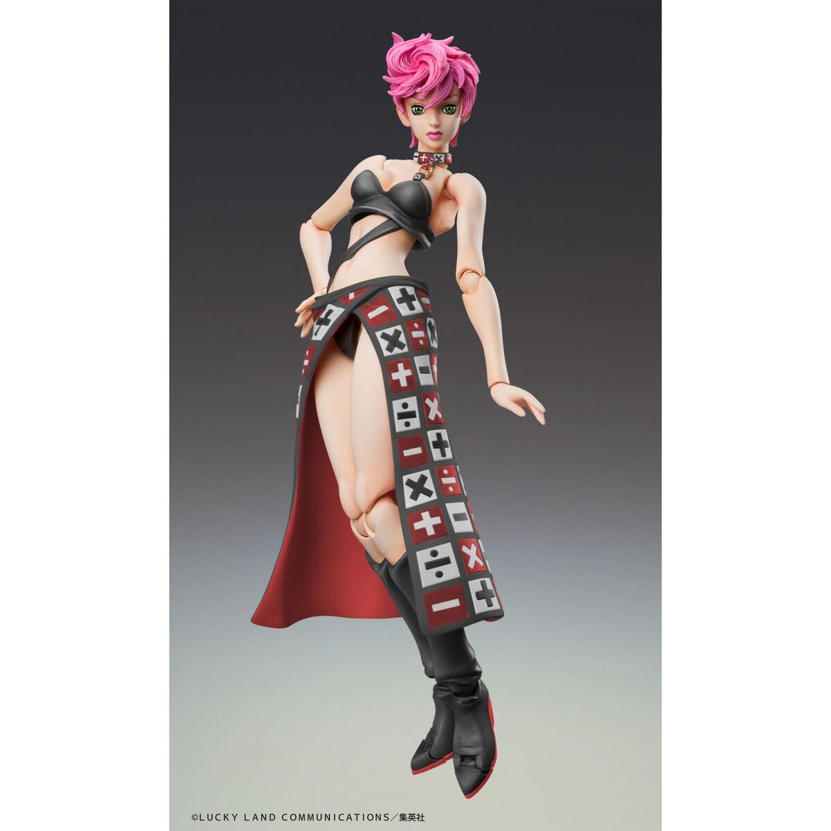 Figura Trish Una Black Chozokado Jojos Bizarre Adventure Golden Wind 15cm  