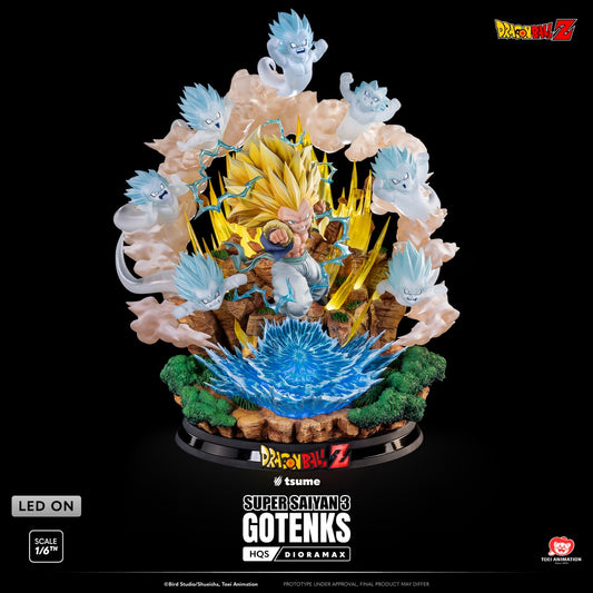Figura Tsume Super Saiyan 3 Gotenks HQS Dioramax  