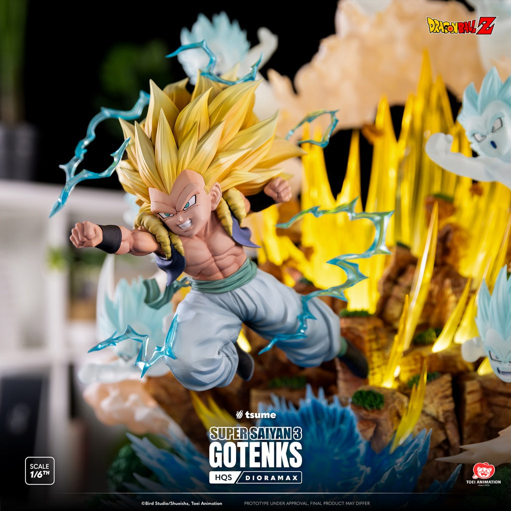Figura Tsume Super Saiyan 3 Gotenks HQS Dioramax   Tsume