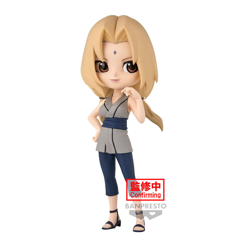 Figura Tsunade Naruto Shippuden Q posket 14cm   BANPRESTO