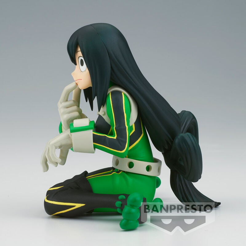 Figura Tsuyu Asui Rainy Season Hero Froppy Break Time My Hero Academia 9cm   BANPRESTO