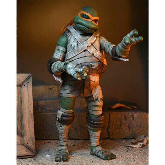 Figura Ultimate Michelangelo as the Mummy Las tortugas Ninja 18cm  