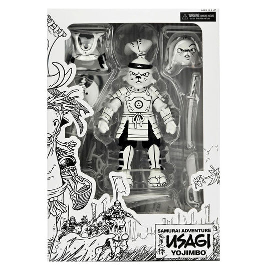 Figura Usagi Yojimbo Black & White Usagi Yojimbo 18cm  