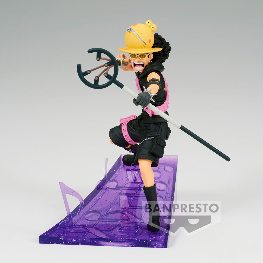 Figura Usopp Senkozekkei Film Red One Piece 12cm   BANPRESTO
