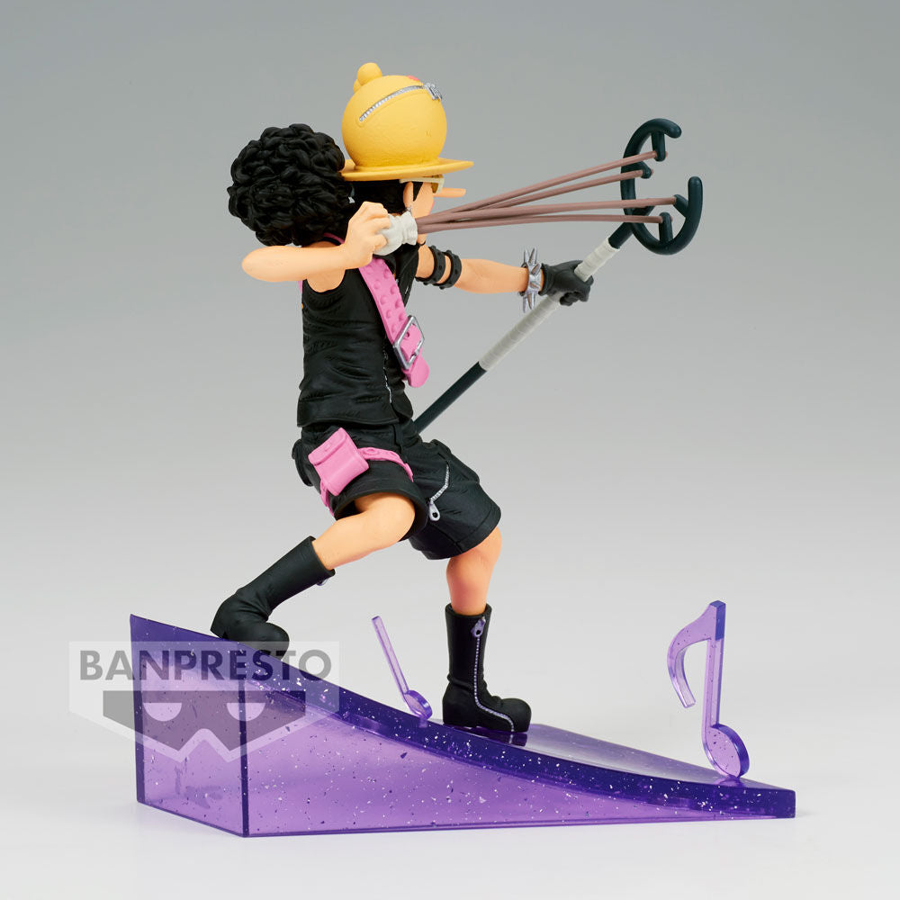 Figura Usopp Senkozekkei Film Red One Piece 12cm   BANPRESTO