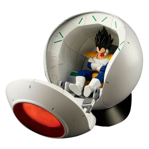 Figura Vegeta Space Pod Model Kit Dragon Ball Z 25cm  