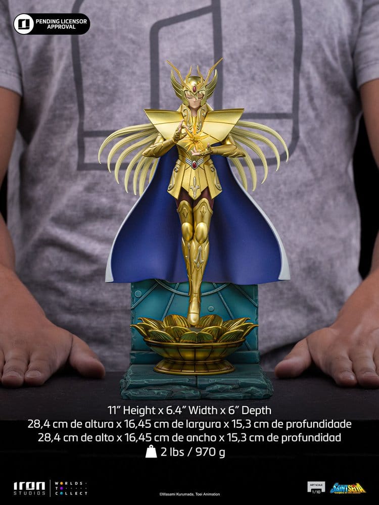 Figura Virgo Shaka (28 cm) Saint Seiya - Iron Studios