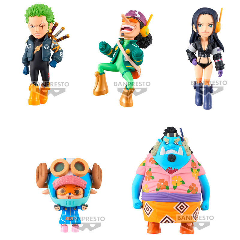 Figura World Collectable Egg Head 2 One Piece 7cm UNIDAD ALEATORIA   BANPRESTO