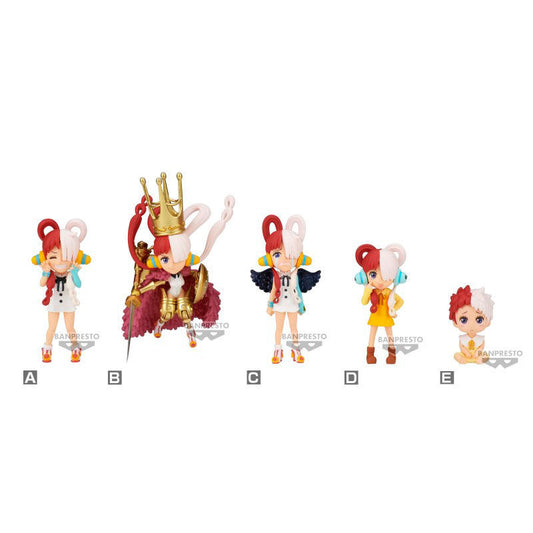 Figura World Collectable Film Red One Piece 7cm UNIDAD ALEATORIA   BANPRESTO