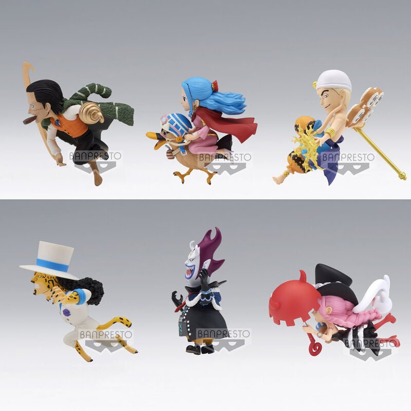 Figura World Collectable Landscapes vol.6 The Great Pirates 100 One Piece 7cm   BANPRESTO
