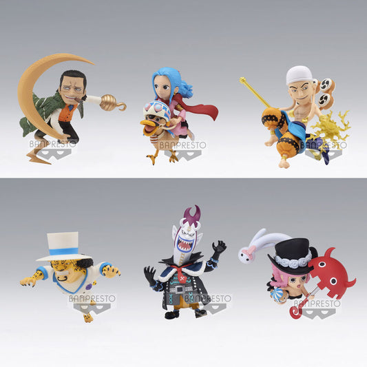 Figura World Collectable Landscapes vol.6 The Great Pirates 100 One Piece 7cm   BANPRESTO