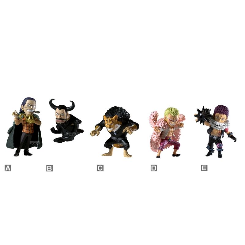 Figura World Collectable Rival One Piece 7cm surtido   BANPRESTO