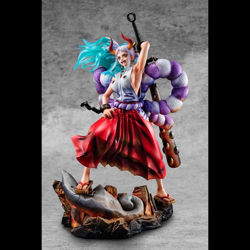 Figura Yamato One Piece Estatua PVC Portrait Of Pirates Wa-Maximum   Megahouse