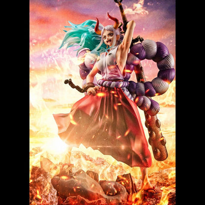 Figura Yamato One Piece Estatua PVC Portrait Of Pirates Wa-Maximum   Megahouse