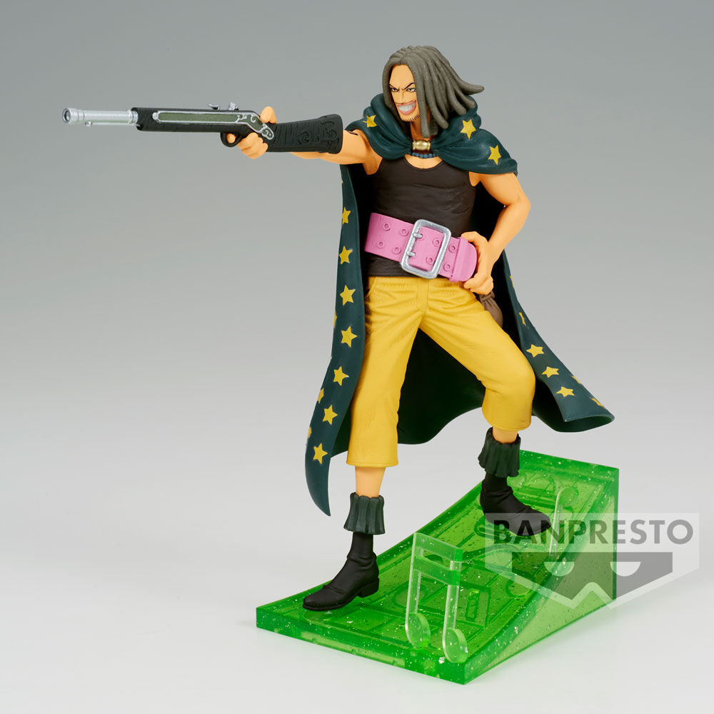 Figura Yassopp Senkozekkei Film Red One Piece 12cm   BANPRESTO