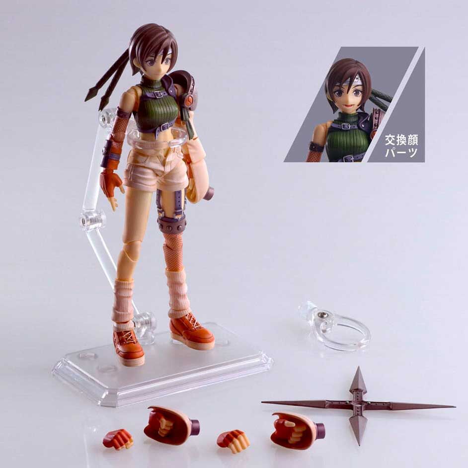 Figura Yuffie Kisaragi Final Fantasy VII Bring 13cm  
