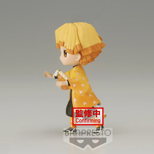 Figura Zenitsu Agatsuma Demon Slayer Kimetsu No Yaiba Q posket petit 7cm  