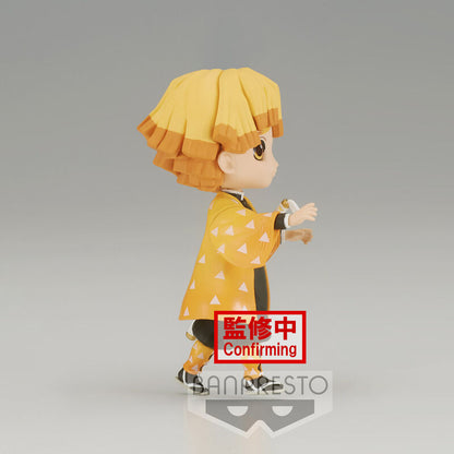 Figura Zenitsu Agatsuma Demon Slayer Kimetsu No Yaiba Q posket petit 7cm  