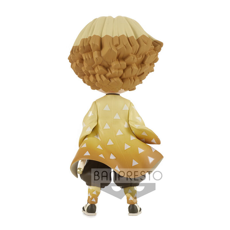 Figura Zenitsu Agatsuma Demon Slayer Kimetsu no Yaiba Q posket ver.B 14cm   BANPRESTO