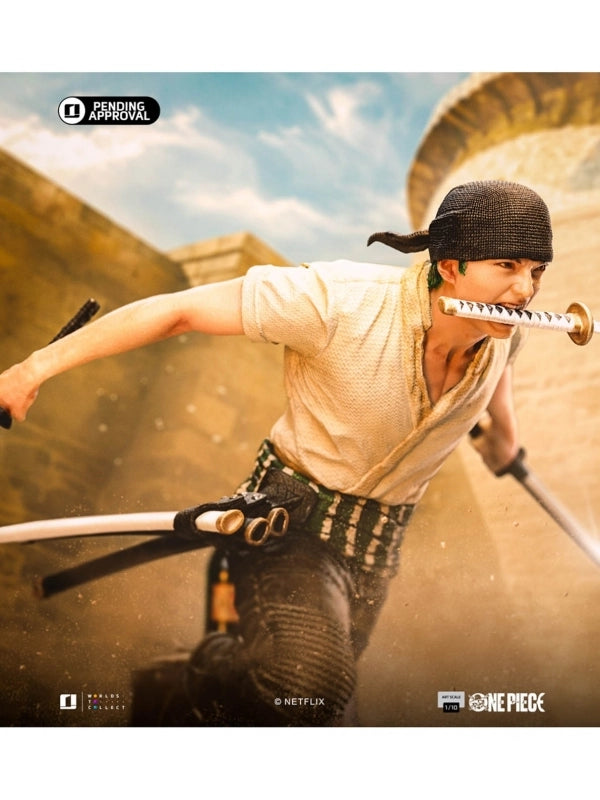 Figura Zoro (19 cm) One Piece - Iron Studios   Iron Studios