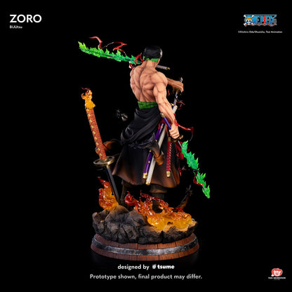 Figura Zoro Bijutsu Tsume 1/4 One Piece  