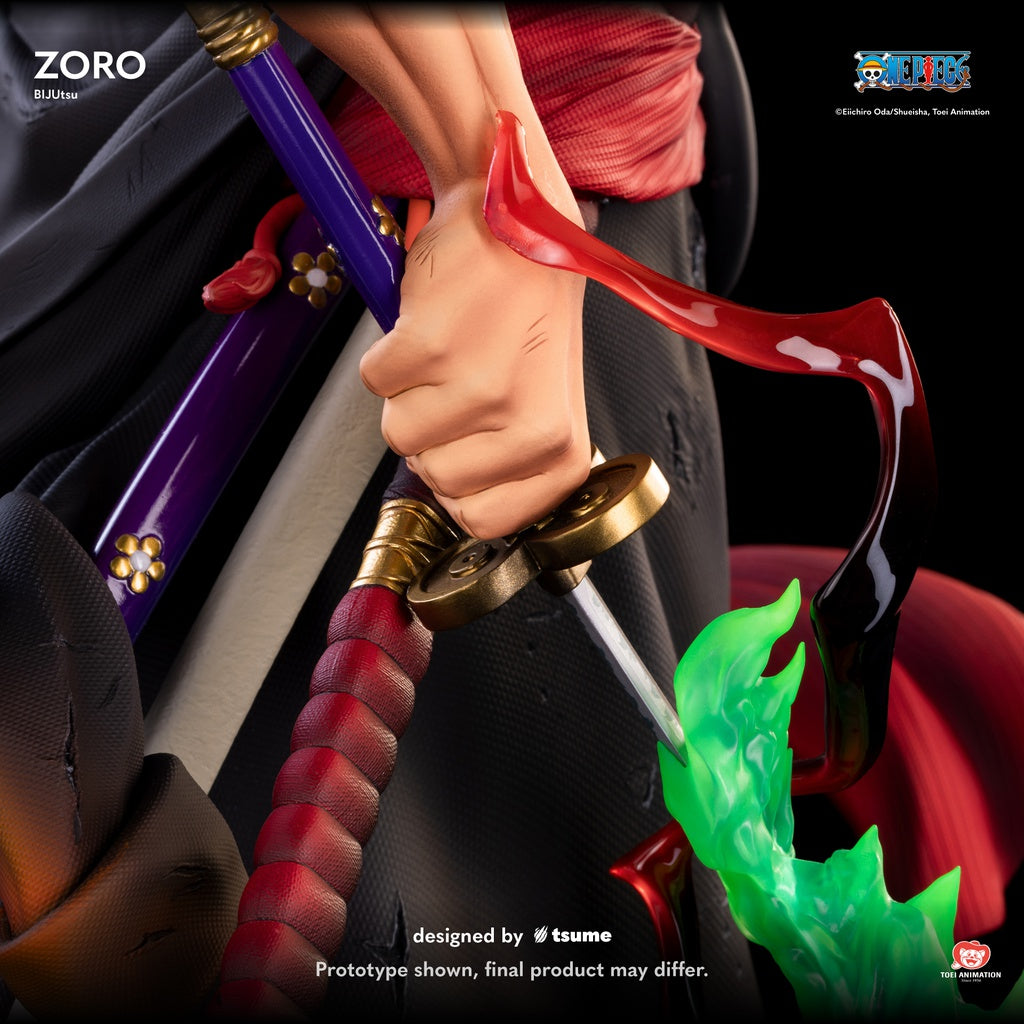 Figura Zoro Bijutsu Tsume 1/4 One Piece   Tsume