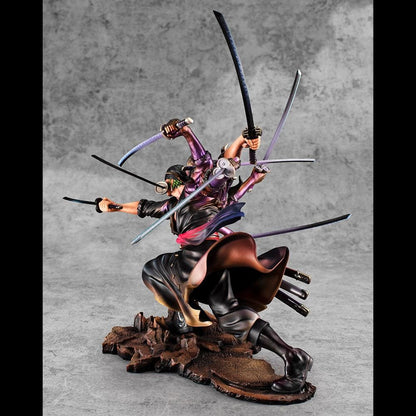 Figura Zoro One Piece Estatua Excellent Model P.O.P. SA-Maximum  