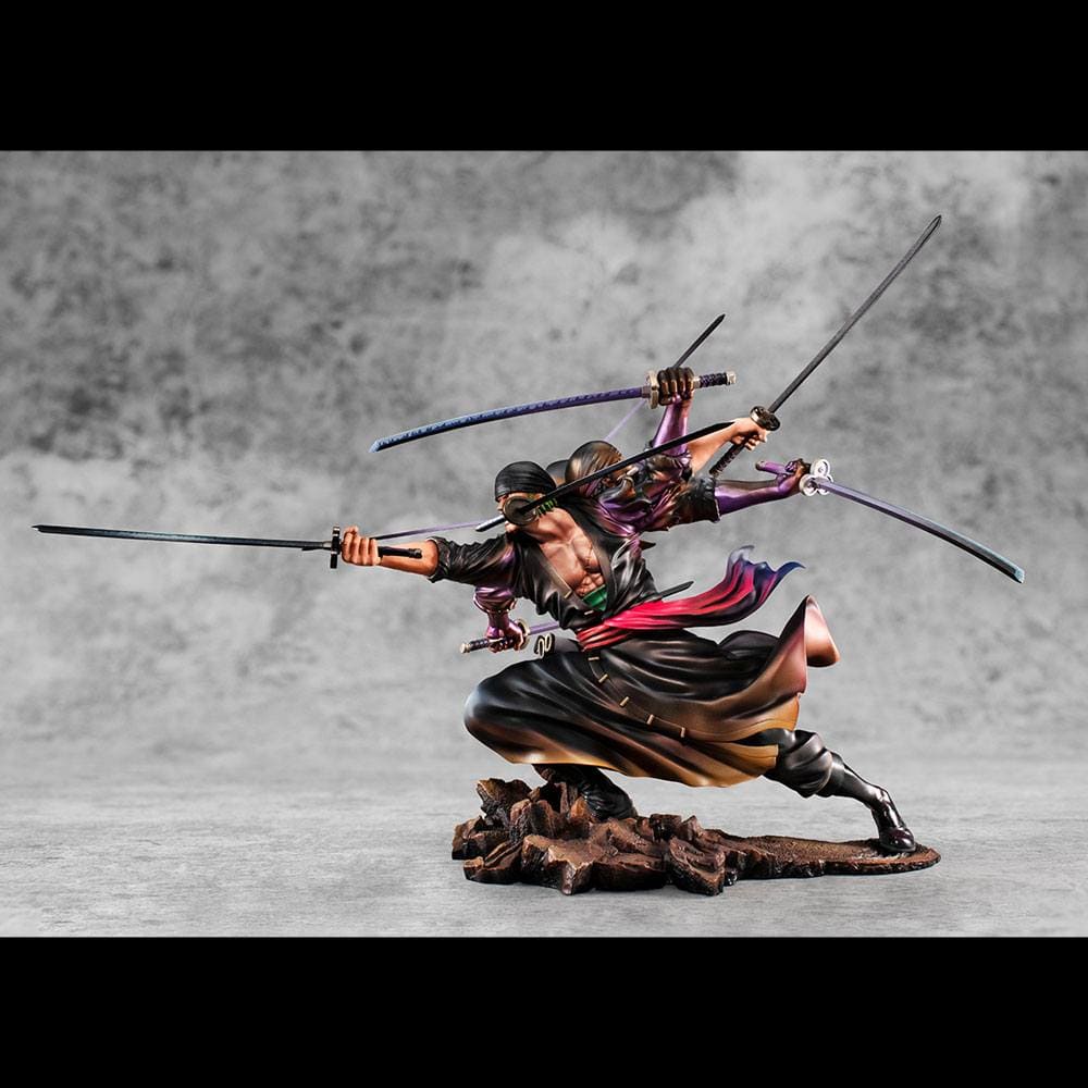 Figura Zoro One Piece Estatua Excellent Model P.O.P. SA-Maximum  