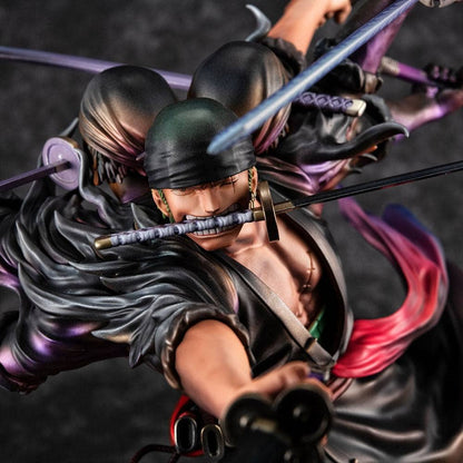 Figura Zoro One Piece Estatua Excellent Model P.O.P. SA-Maximum  