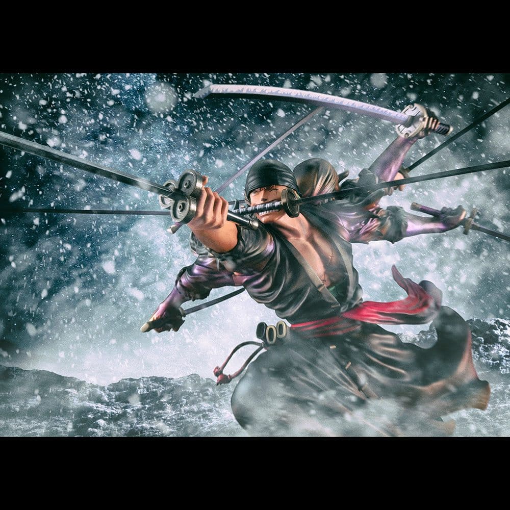 Figura Zoro One Piece Estatua Excellent Model P.O.P. SA-Maximum   Megahouse