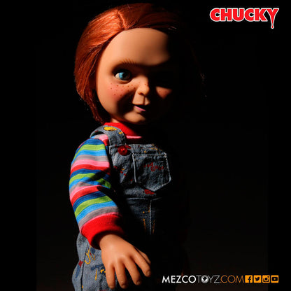 Figura articulada parlante Muñeco Diabolico Chucky 38cm   MEZCO TOYZ
