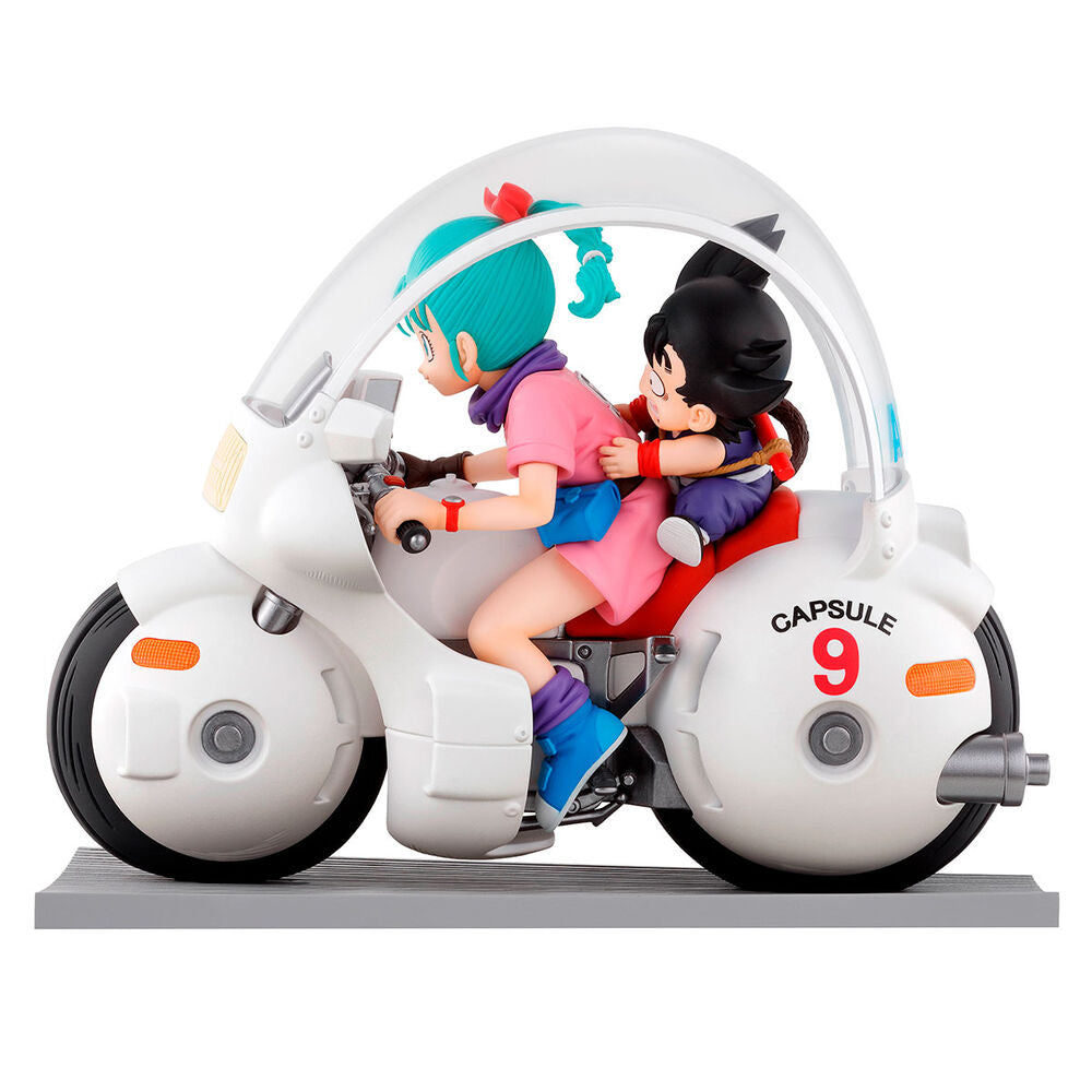 Figura de Goku y Bulma Ichibansho Fantastic Adventure Dragon Ball 12cm   BANPRESTO
