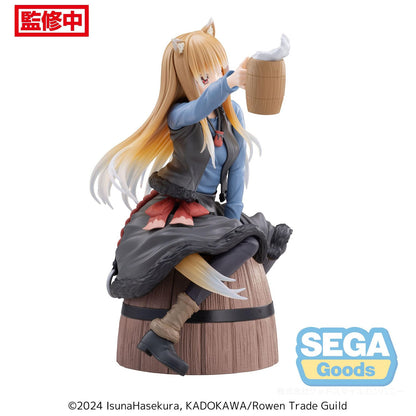 Figura de Holo Spice and Wolf Luminasta Merchant Meets the Wise Wolf  